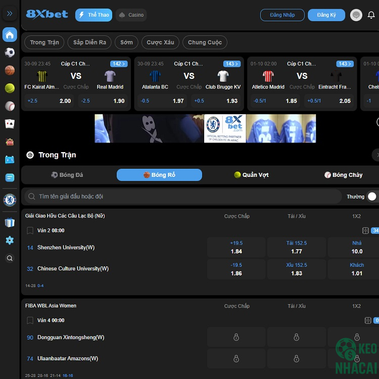 8XBET là nơi mang đến cho khách hàng quyền lợi tối cao nhất