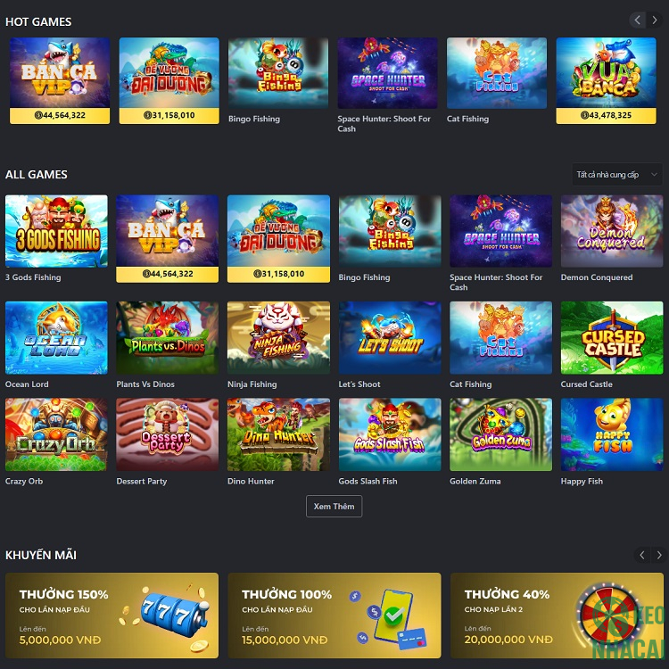 Bắn Cá & Xổ Số