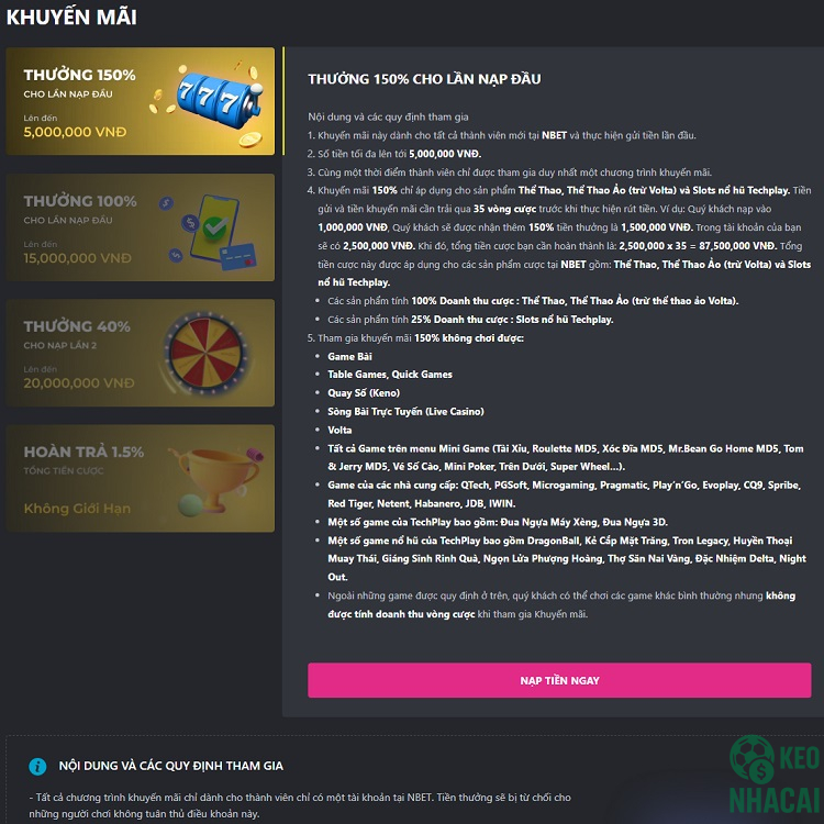 Điều kiện nhận khuyến mãi rườm rà