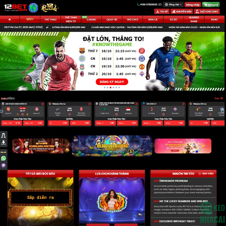 Giao diện màu sắc