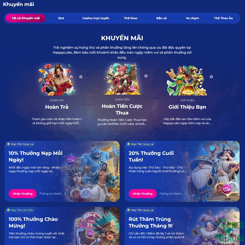 Khuyến mãi đầy túi