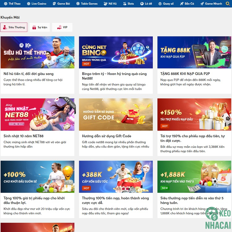 Khuyến mãi liên tục