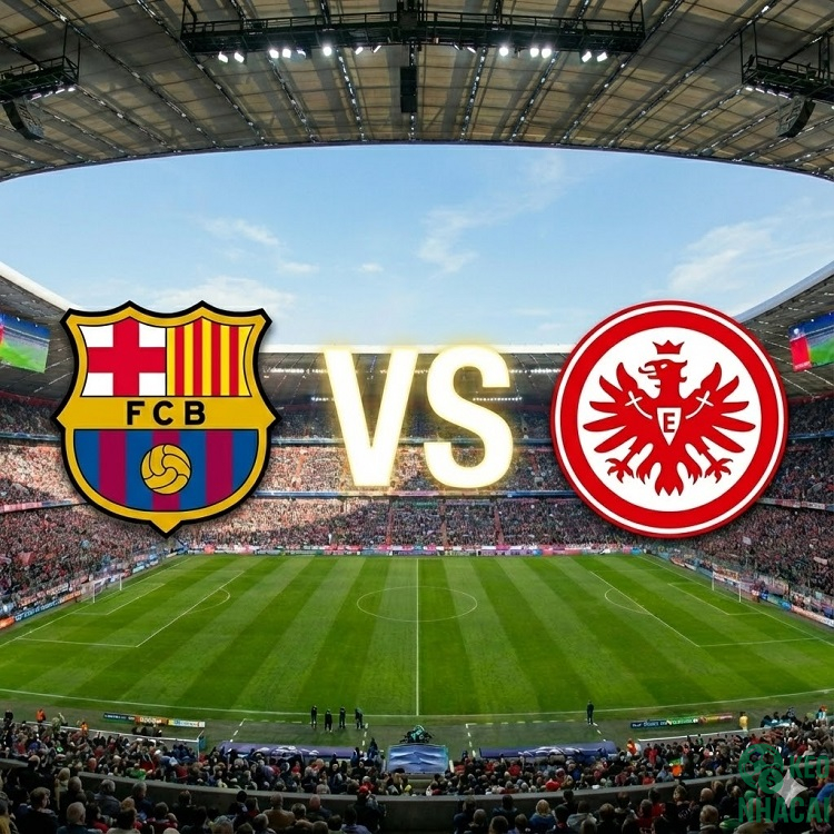 Soi kèo Barcelona vs Frankfurt